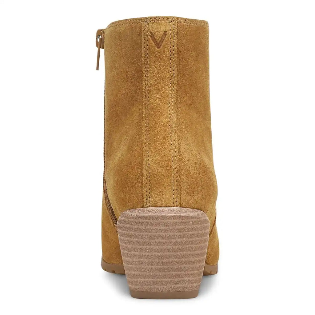 Bianca Ankle Boot Golden Brown Suede
