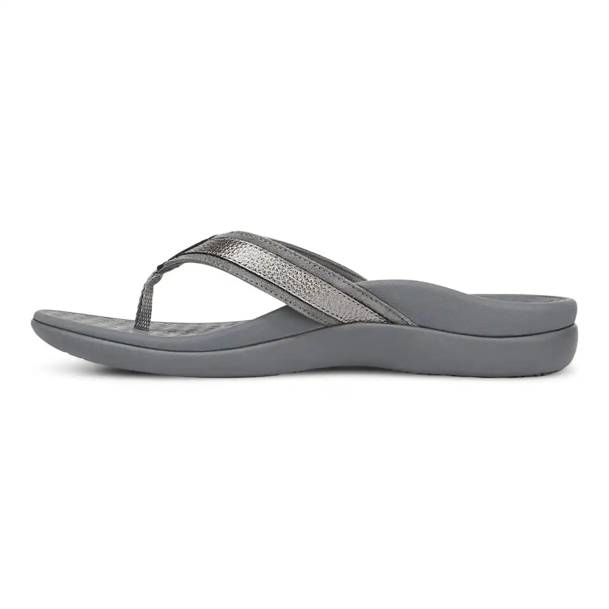 Tide 2.0 Toe Post Sandal Pewter Leather