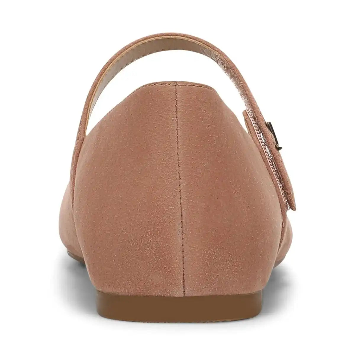 Alameda Mary Jane Flat Mocha Mousse Suede