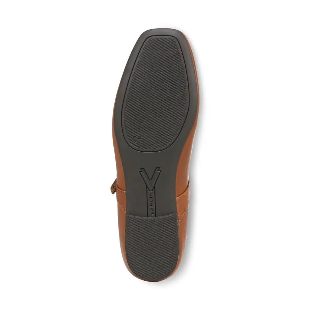 Alameda Mary Jane Flat Tan Leather