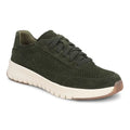 Uptown Sneaker Olive Moss Snake Embossed Nubuck