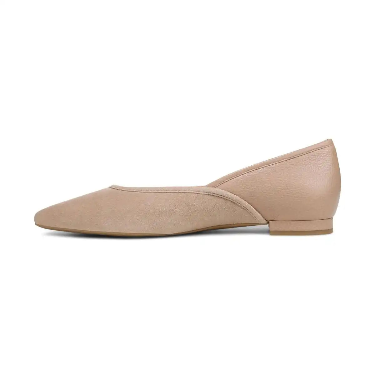 Gracia Ballet Flat Gunmetal Leather
