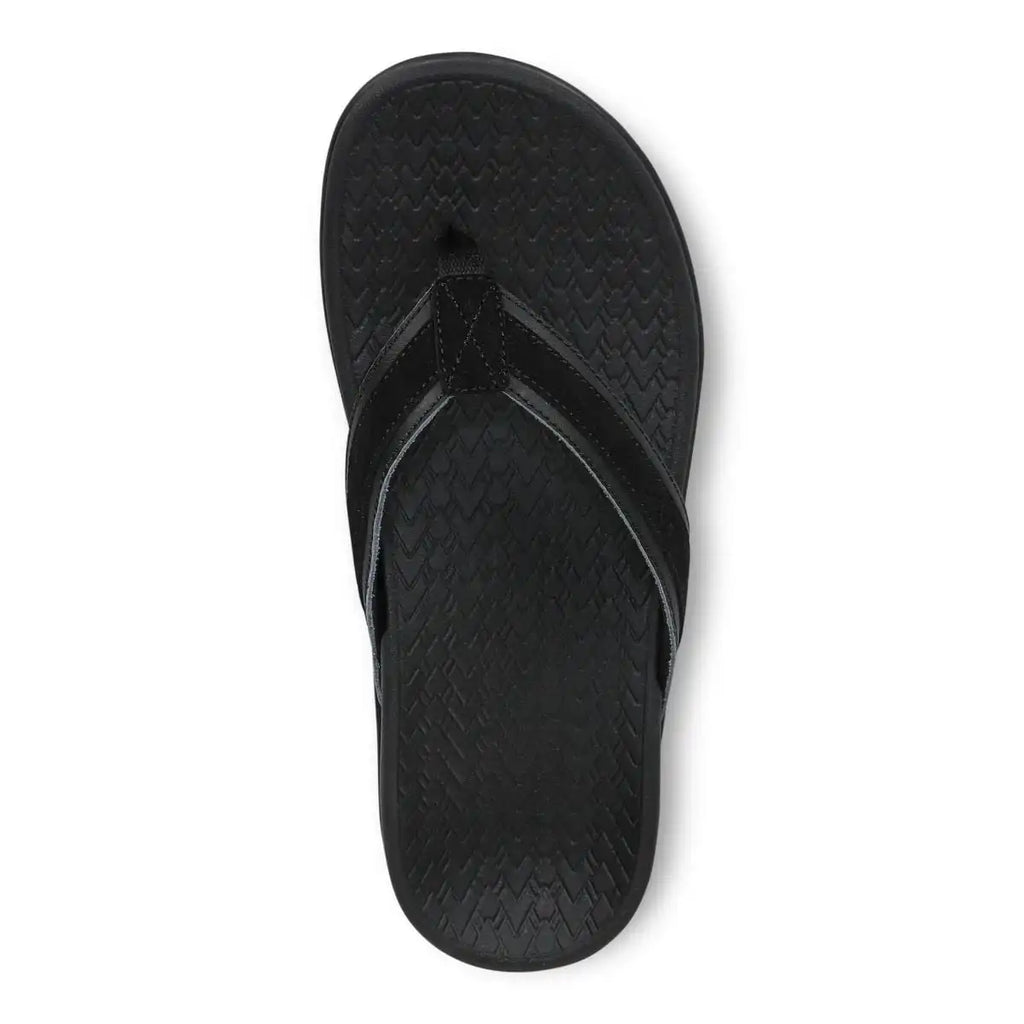 Tide 2.0 Toe Post Sandal Black Suede