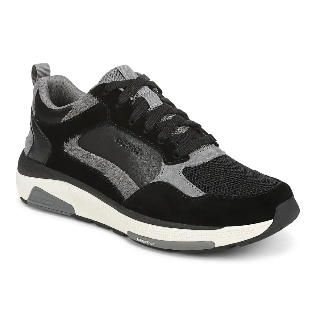 Walk Strider Weekender Sneaker Black Slate Grey